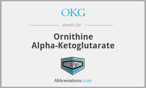 OKG - Ornithine Alpha-Ketoglutarate