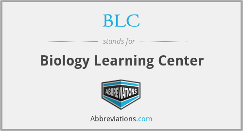 BLC - Biology Learning Center