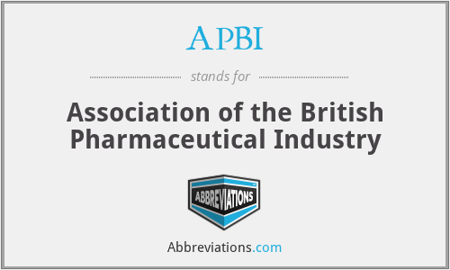 APBI - Association of the British Pharmaceutical Industry