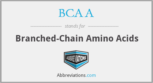 BCAA - Branched-Chain Amino Acids