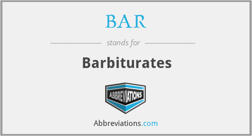 BAR - Barbiturates