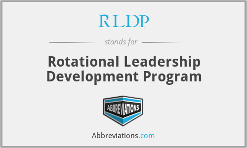 RLDP - Rotational Leadership Development Program