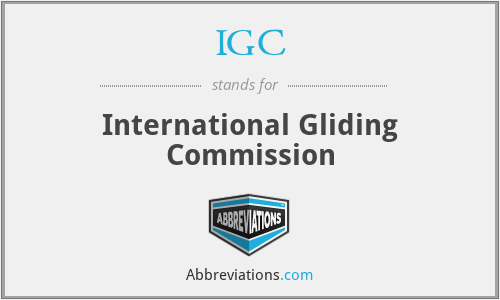 IGC - International Gliding Commission