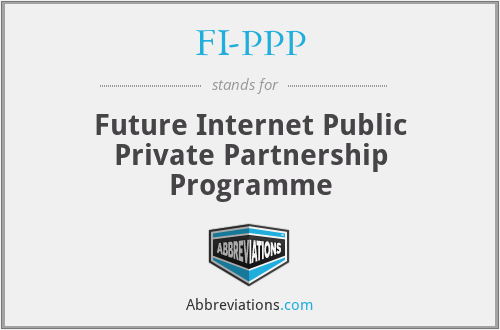 FI-PPP - Future Internet Public Private Partnership Programme