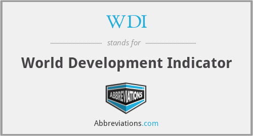 WDI - World Development Indicator
