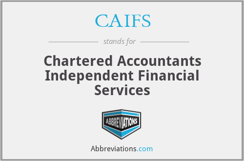 CAIFS - Chartered Accountants Independent Financial Services