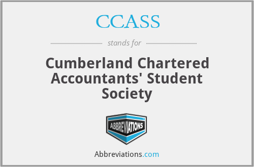 CCASS - Cumberland Chartered Accountants' Student Society