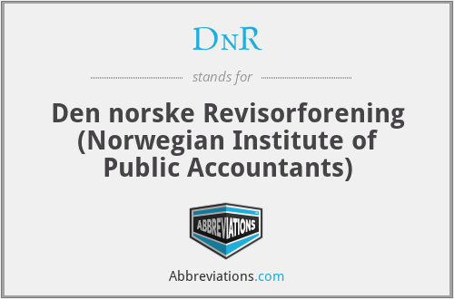 DnR - Den norske Revisorforening (Norwegian Institute of Public Accountants)