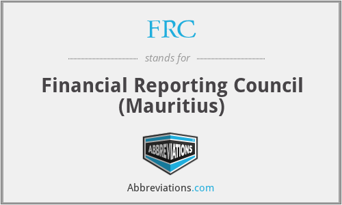 FRC - Financial Reporting Council (Mauritius)