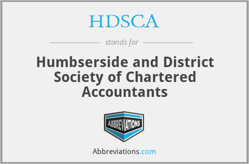 HDSCA - Humbserside and District Society of Chartered Accountants