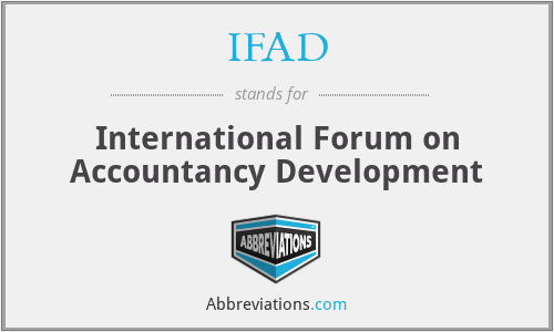 IFAD - International Forum on Accountancy Development