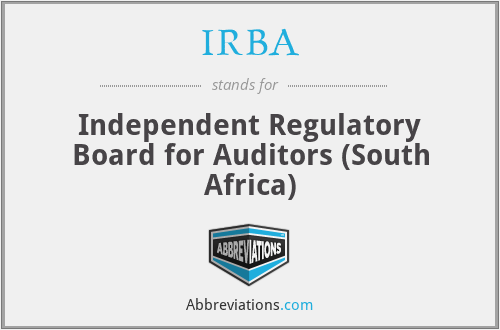 IRBA - Independent Regulatory Board for Auditors (South Africa)