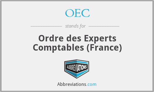 OEC - Ordre des Experts Comptables (France)