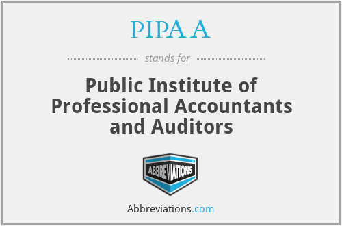 PIPAA - Public Institute of Professional Accountants and Auditors