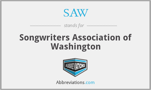 SAW - Songwriters Association of Washington