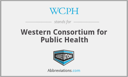 WCPH - Western Consortium for Public Health