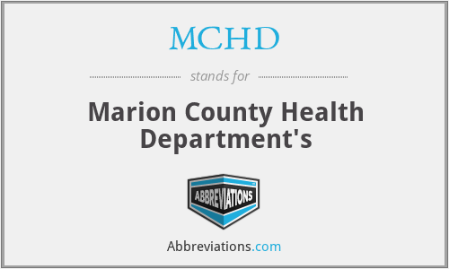 MCHD - Marion County Health Department's