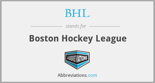BHL - Boston Hockey League