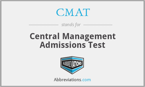 CMAT - Central Management Admissions Test