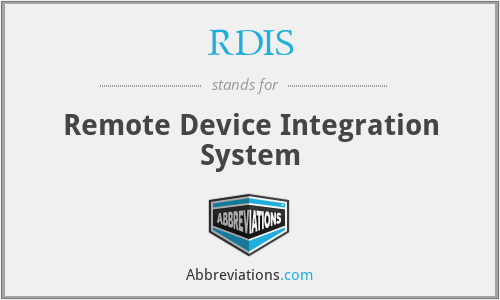 RDIS - Remote Device Integration System