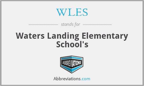 WLES - Waters Landing Elementary School's