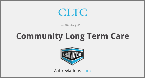CLTC - Community Long Term Care