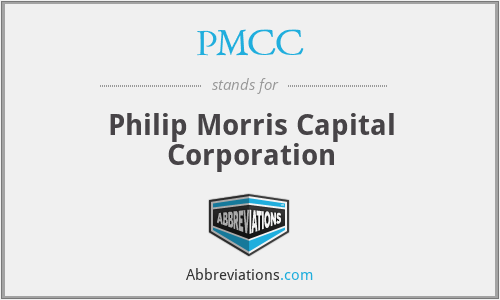 PMCC - Philip Morris Capital Corporation