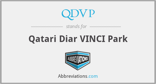 QDVP - Qatari Diar VINCI Park