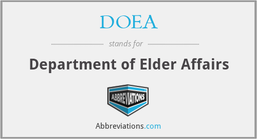DOEA - Department of Elder Affairs