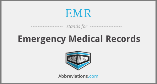 EMR - Emergency Medical Records