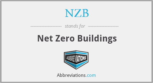 NZB - Net Zero Buildings