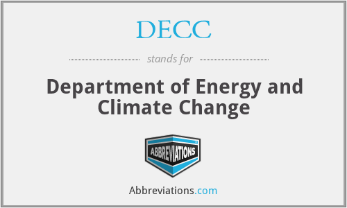 DECC - Department of Energy and Climate Change