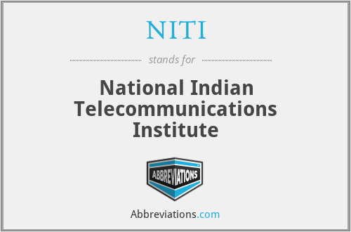 NITI - National Indian Telecommunications Institute
