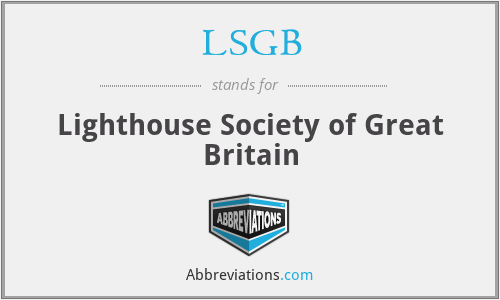 LSGB - Lighthouse Society of Great Britain