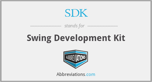 SDK - Swing Development Kit