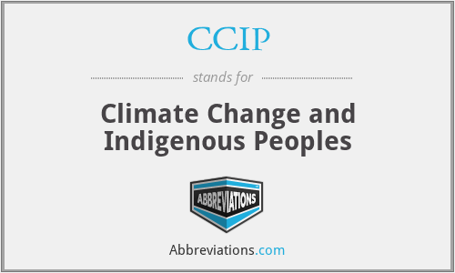 CCIP - Climate Change and Indigenous Peoples