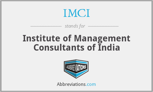 IMCI - Institute of Management Consultants of India