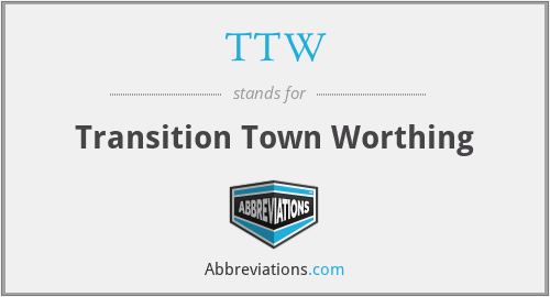 TTW - Transition Town Worthing