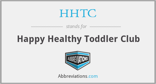 HHTC - Happy Healthy Toddler Club
