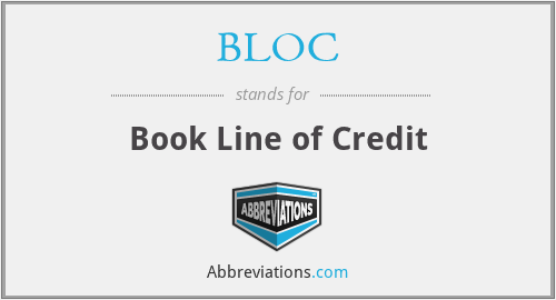 BLOC - Book Line of Credit