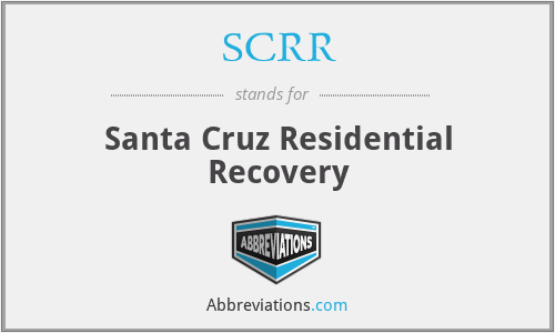 SCRR - Santa Cruz Residential Recovery