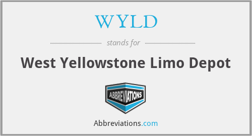 WYLD - West Yellowstone Limo Depot