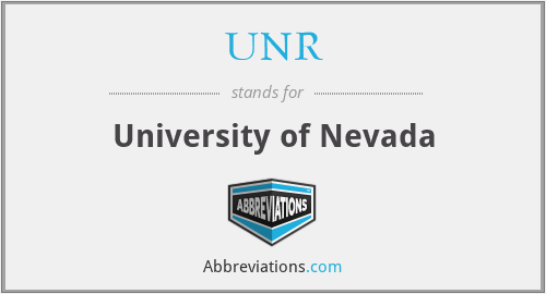 UNR - University of Nevada