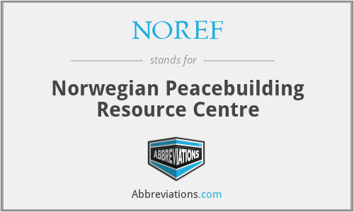 NOREF - Norwegian Peacebuilding Resource Centre