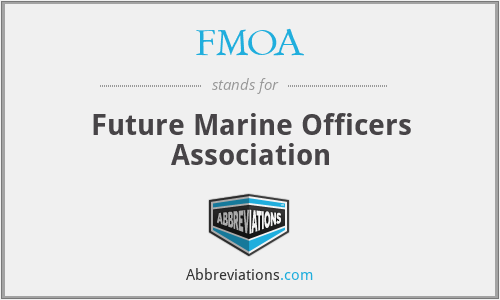 FMOA - Future Marine Officers Association