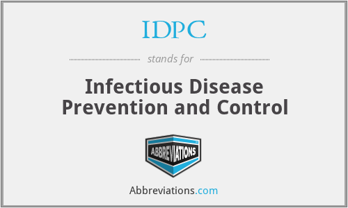 IDPC - Infectious Disease Prevention and Control