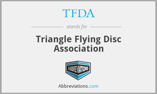 TFDA - Triangle Flying Disc Association