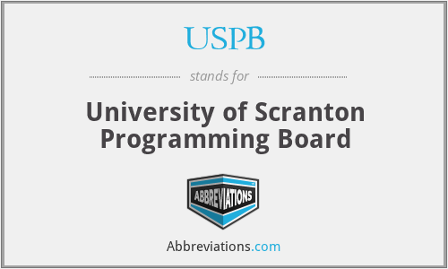 USPB - University of Scranton Programming Board