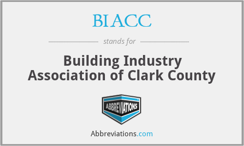 BIACC - Building Industry Association of Clark County