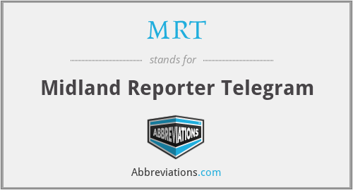 MRT - Midland Reporter Telegram